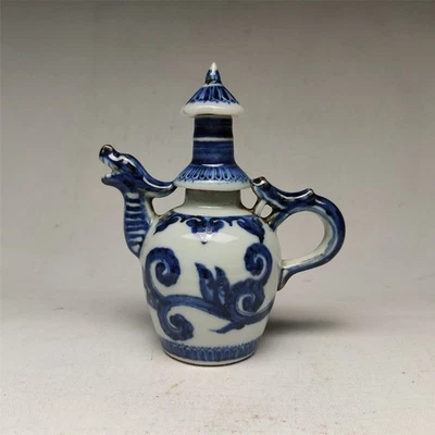 Ming Xuande Blue and White Pot - Image 1 of 4