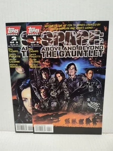 SPACE ABOVE & BEYOND GAUNTLET #1 & #2 Full set Topps - Picture 1 of 5