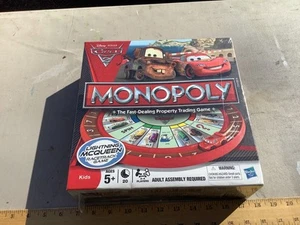 Monopoly Lighting Flash Mcqueen Cars Edition Mib - Picture 1 of 2