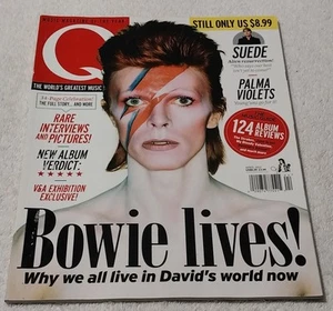 Q Magazine April 2013 UK David Bowie Wildleder 80er New Wave Post Punk - Bild 1 von 4