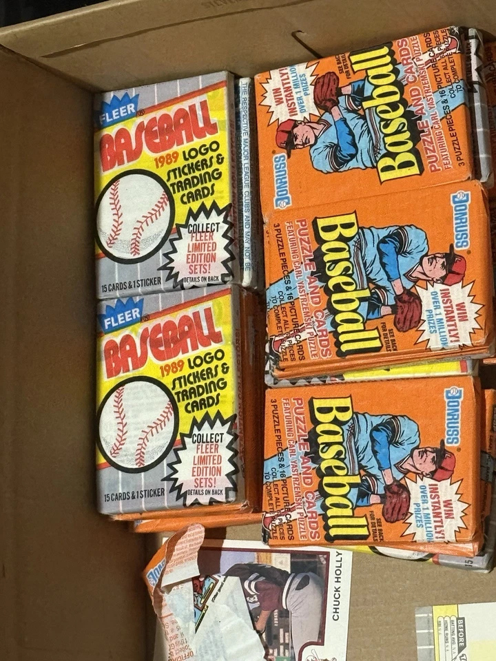 (2)/ 1990 DONRUSS 16 TARJETAS DE BÉISBOL + PUZZLE Foto 1 de 1