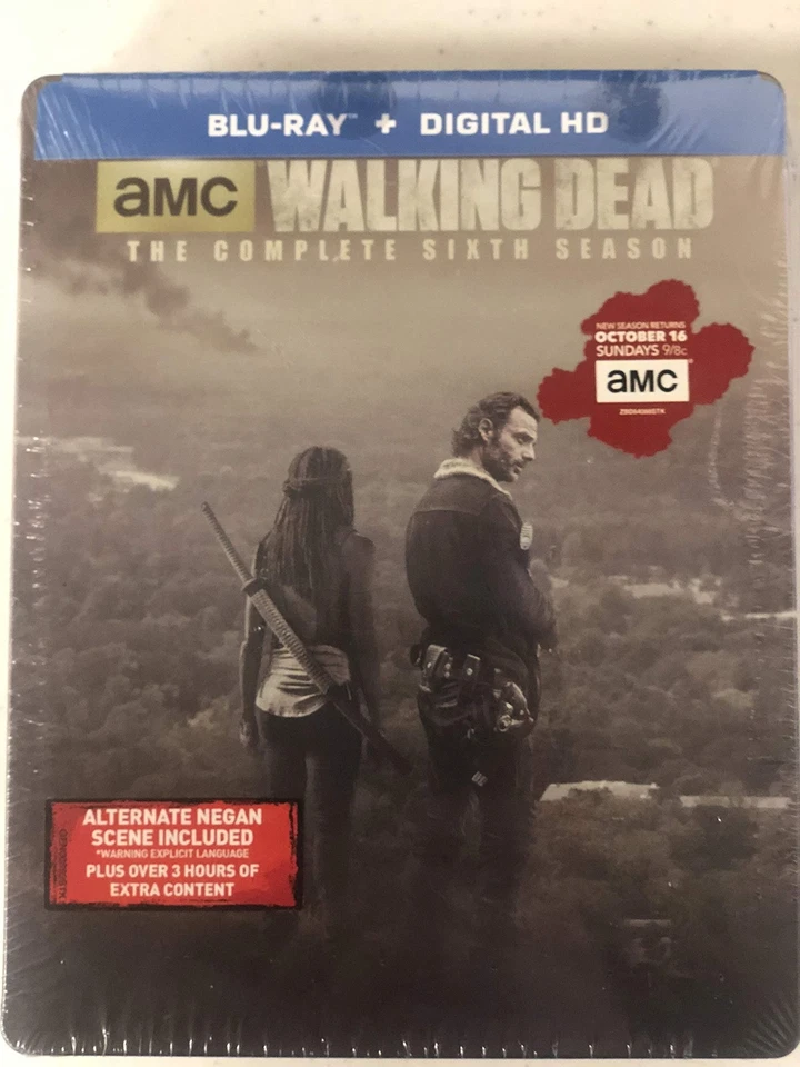 The Walking Dead Season 6 Blu-Ray Steelbook, limited edition - Image 1 of 1