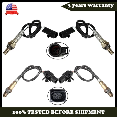 Juego de 4 sensores de oxígeno O2 ascendente + descendente para Ford Expedition 5,4 L V8 2009-2011 EE. UU. Foto 1 de 4