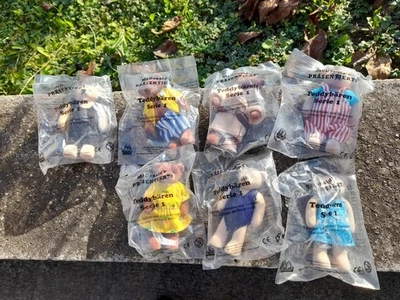 European Exclusive McDonalds Happy Meal Teddy Bear Plush set 4 - toys 90s - image 1 of 3