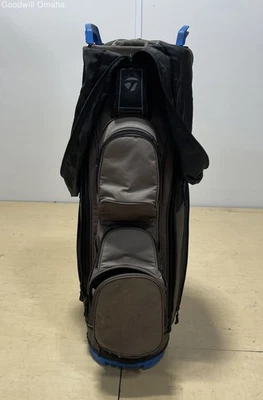 TaylorMade Tm18 Cart Lite Bag 14-Way (Grey/Blue) - Image 1 of 4