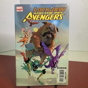 Lockjaw and the Pet The Avengers #1 Marvel Comics 2009 serie limitada - Imagen 1 de 5