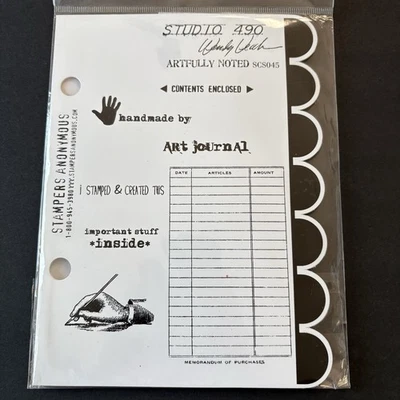 Estampillas de goma de Wendy Vecchi Studio 490 artísticamente anotadas UM estampillas anónimas Foto 1 de 4