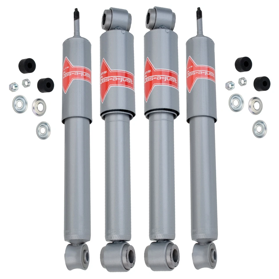 KYB Gas-a-just Front & Rear Suspension Shock Absorber Kit For Isuzu Pickup 86-87 - Изображение 1 из 1