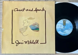 JONI MITCHELL COURT AND SPARK LP ASYLUM GERMANY (1974) VG+ +INNER POP JAZZ (RE) - Foto 1 di 5