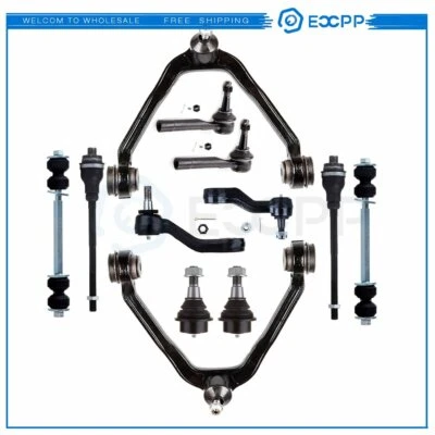 12 Pieces Complete Front Steering Kit Fits 2001-2005 2006 GMC Yukon XL 1500 - Image 1 of 4