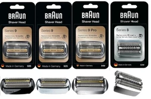 Braun Electric Shaver Replacement Heads 92S 92M 94M 83M for Series 9 Pro 8 Razor