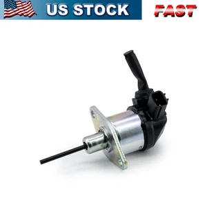 1A021-60010 Fuel Stop Solenoid Fit for Kubota 2800 3200 2203 Bobcat S150 160 175 - Picture 1 of 9