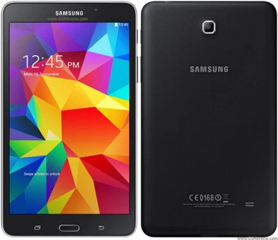 Samsung Galaxy Tab 4 T230 7.0" 8GB WiFi Android Tablet - Black & White - Image 1 of 2