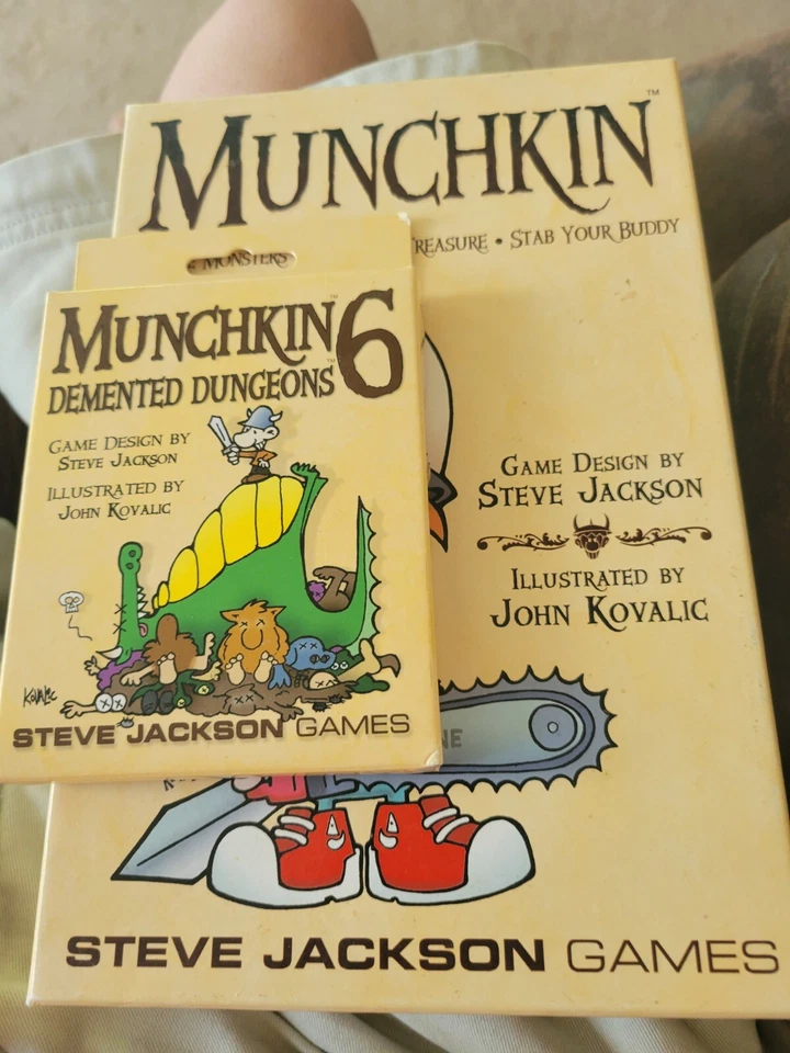 Munchkin & Munchkin 6 Demented Dungeons (Unopened) - See Description - Image 1 of 1