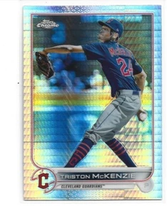 2022 Topps Chrome Prism Refractor Triston McKenzie #142 - Picture 1 of 1