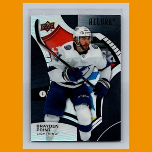 Tarjeta Brayden Point #22 2021 Upper Deck Allure Black Rainbow Tampa Bay Lightning - Imagen 1 de 3