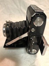 Vintage Zeiss Ikon Camera Leather Slideout Bellows Made In Germany