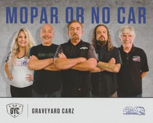 Dodge SEMA 2018 Graeyard Carz Mopar tarjeta promocional - Imagen 1 de 2