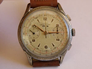 GIPFEL-HANDCHRONO-VALJOUX 22-SÄULENRAD-OVERSIZE(40 MM)-BOX-SEHR SELTEN - Bild 1 von 24