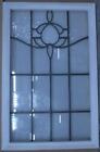 OLD ENGLISH LEADED STAINED GLASS WINDOW MULTI-TEXTURED CLEAR 19