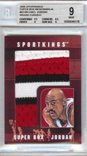 RARE 2008 SPORTKINGS SUPER BOX MICHAEL JORDAN 1/1 GAME-USED PATCH CARD - WOW!