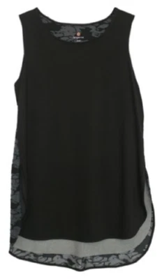 NUEVO Tangerine Damas Burnout Jersey Elastizado Camiseta sin Mandarina Talla Grande Foto 1 de 4