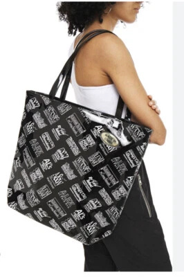 ALEXANDER WANG SOUVENIR CAPSULE Tote Bag Large Logo Varnished Panel $450 NWT - image 1 of 4