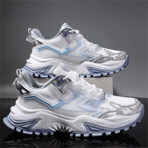 Men's Athletic Running Casual Sneakers Fashion Sports Tennis Shoes Walking Gym#A - Picture 1 of 21