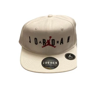 MWT Nike Youth Air Jordan Jumpman Snapback Cap Hat White - Picture 1 of 5