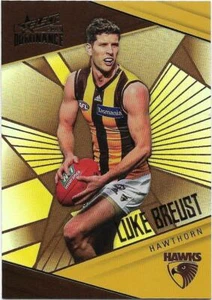 2019 Select Dominance Holofoil Parallel (HP114) Luke BREUST Hawthorn 266/350 - Picture 1 of 1