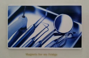 TOOLS OF THE TRADE 'Dentist' FRIDGE MAGNET - M596 - Picture 1 of 1