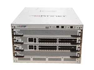 Fortinet FortiGate FG-7040E-8 6U 4-Slot Chassis 2x FPM-7620E, 2x FIM-7901E 1x MM - Picture 1 of 3