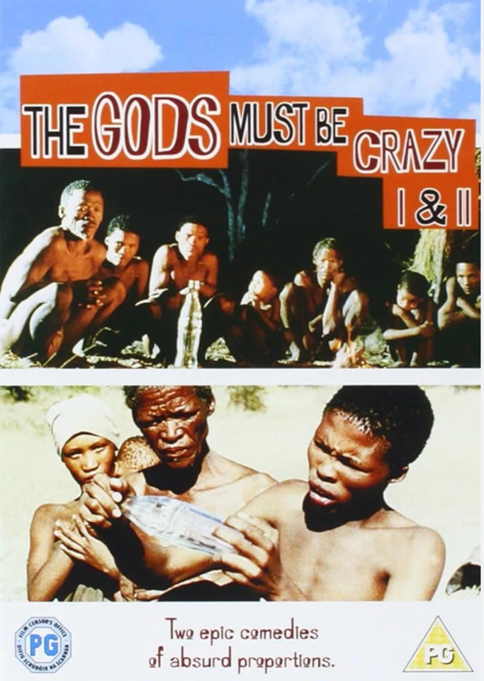 The Gods Must Be Crazy 1 and 2 (DVD, 2012) Brand New / Sealed - All Region - image 1 of 1