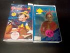 2 VHS Brand New Sealed Masterpiece Pinocchio + The Adventures of Pinocchio 