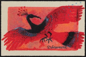 Ab Lager Fußmatte Salonloewe La Fenice Rosina Wachtmeister ca.50x75cm - Bild 1 von 2