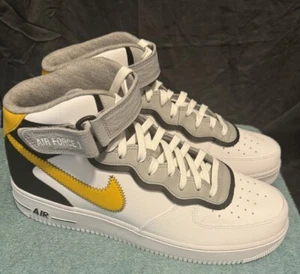 Nike Air Force 1 07 LV8 Athletic Club Dark Sulfur DH7451-101 Men's Size 12 - Picture 1 of 7