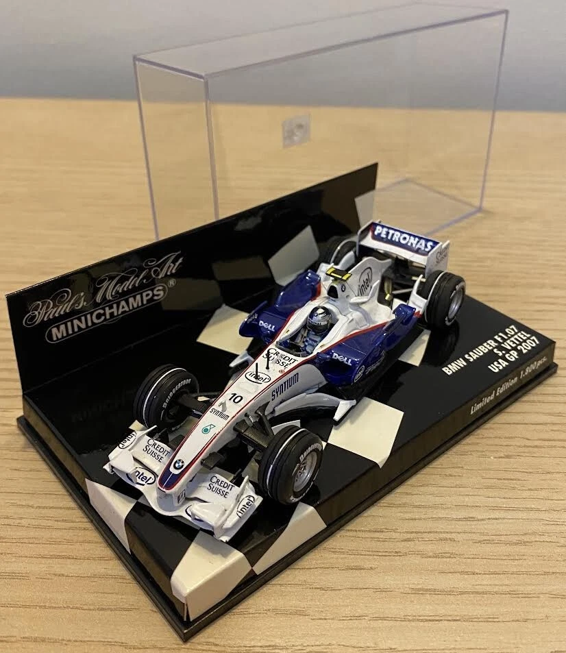 MINICHAMPS BMW Sauber USA GP 2007 Vettel 1:43 - Image 1 of 1