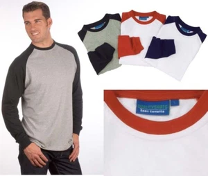 Baseball T-Shirt Qualityshirts S M L XL XXL 3XL 4XL 5XL - Bild 1 von 4