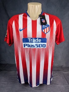 ATLETICO MADRID 2018 2019 JERSEY NIKE FOOTBALL SOCCER #7 GRIEZMANN Sz:XL - Picture 1 of 14