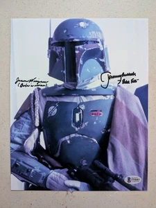 JEREMY BULLOCH JASON WINGREEN Star Wars signed 8x10 Photo Boba Fett BAS COA A - Picture 1 of 1