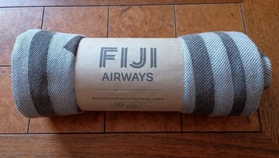 New Fiji Airways Blanket/Throw Made from Sustainable Bamboo - Image 1 of 4
