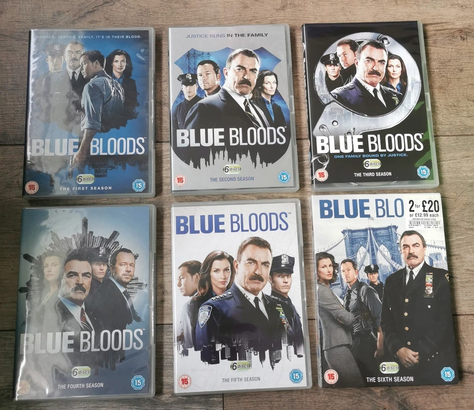 Blue Bloods DVD Boxsets Season 1 - 6 Region 2 - Image 1 of 1