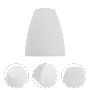 Table Lamps Plastic Lampshade Office Replacement Small Light Barrel Shades - Picture 1 of 12