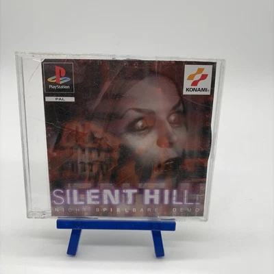 Silent Hill PS1 Demo Disc Konami Poster Survival Horror Rare - Photo 1/4