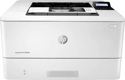 HP Laserjet Pro M404n Single-Function Wired Monochrome Laser Printer White - Image 1 of 4