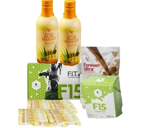 F15 , Forever Living 15 Tage  Abnehmen & Fitness  Kur Mango Schoko  Original  - Bild 1 von 4