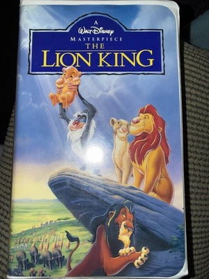 THE LION KING  Walt Disney Masterpiece Collection VHS Tested Fast Free Shipping - Image 1 of 3