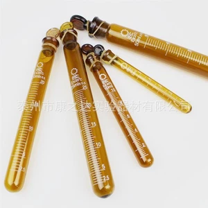Chemistry test tube 1-100ML flask glassware Stopper 1-10pcs Laboratory Bottle - Picture 1 of 10