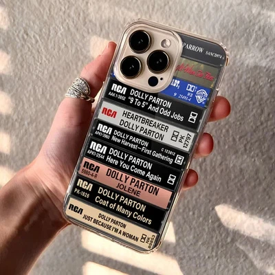 Dolly Parton Cassette Tape Album Retro Music Phone Case - Image 1 of 4