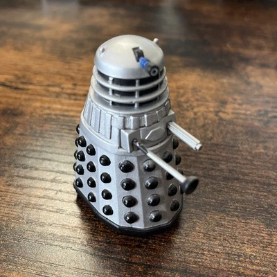 Doctor Who Dalek Silver and Black Corgi Diecast Metal Model Figure  - Image 1 of 4